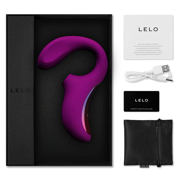 Stimulateur Double Enigma Rose Profonde - Lelo