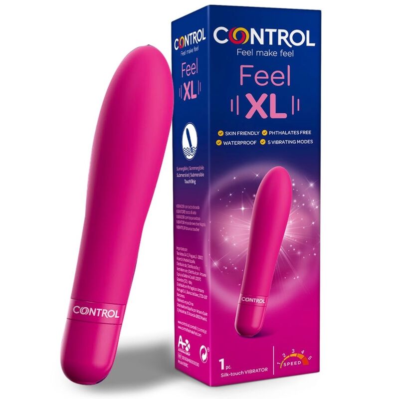 Vibromasseur Feel XL 16cm - Control - CONTROL TOYS