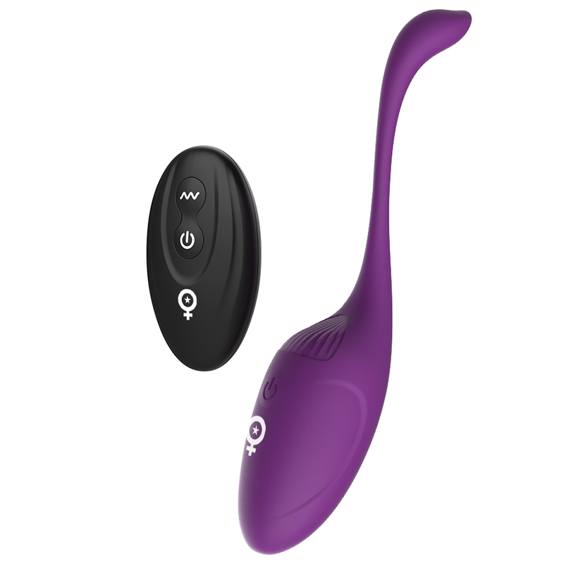 Rewolution – Oeuf Vibrant avec Télécommande Rechargeable – Violet