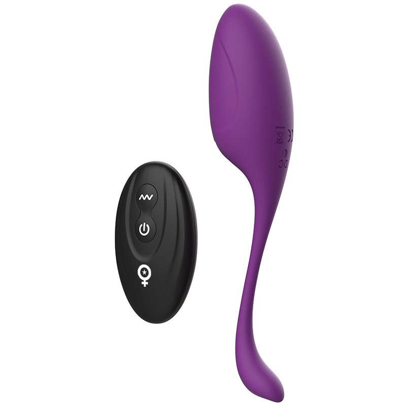 Rewolution – Oeuf Vibrant avec Télécommande Rechargeable – Violet