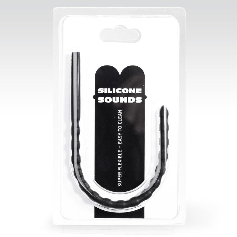 All Black - Plug urètre en silicone - 8/10 mm