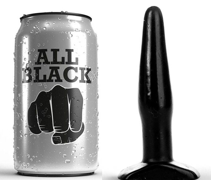 All Black - Petit Plug Anal - 11 cm