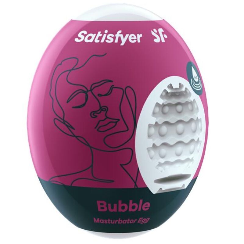 Oeuf Masturbateur Egg Bubble Hydro-Active - Satisfyer
