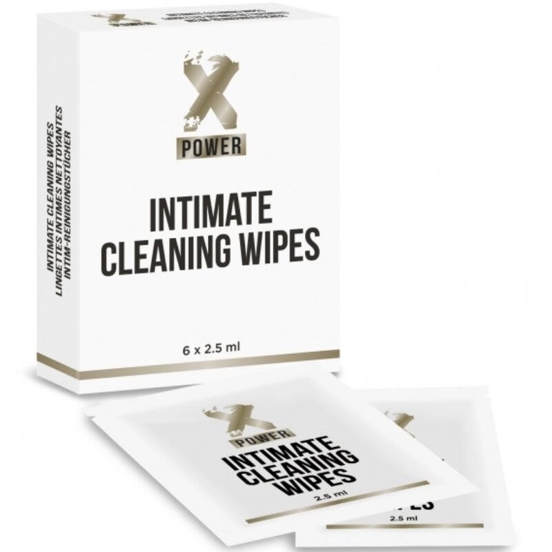 Labophyto Lingettes Nettoyantes Intimes XPOWER Boîte de 6