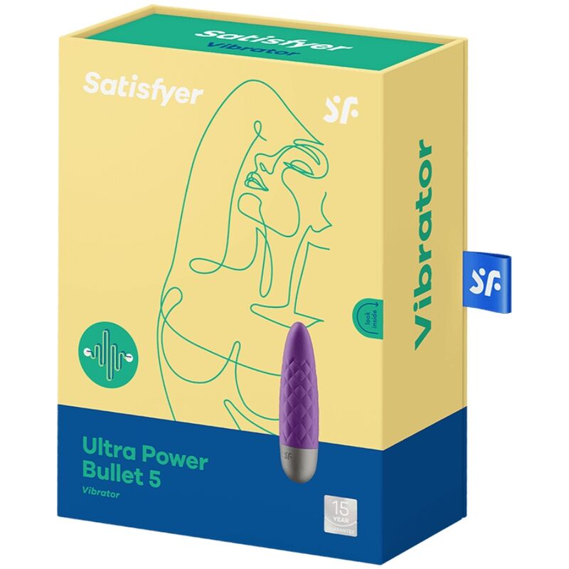 Vibromasseur Mini Ultra Power Bullet 5 Violet - Satisfyer