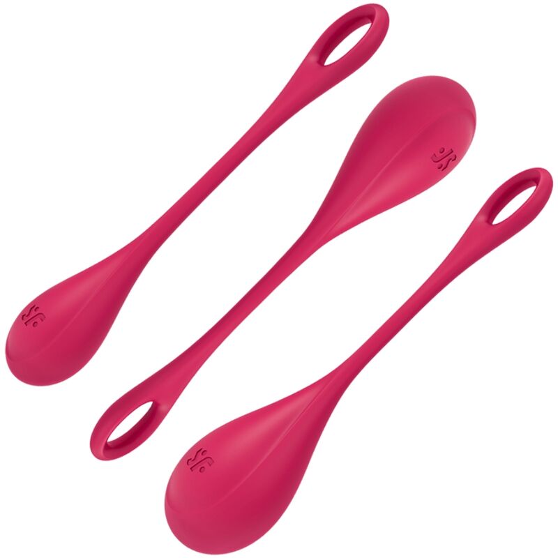Kit Entraînement Yoni Power 1 Rouge - Satisfyer
