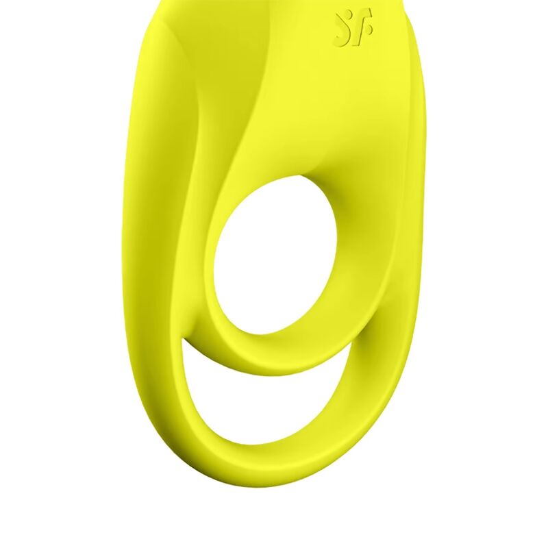 Cockring Vibrant Spectacular Duo Jaune - Satisfyer