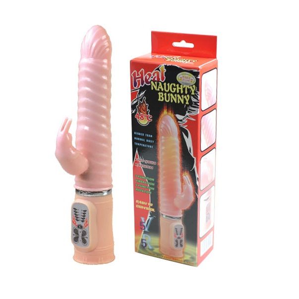 Baile - Vibromasseur Chauffant Rabbit 27 cm - Rose