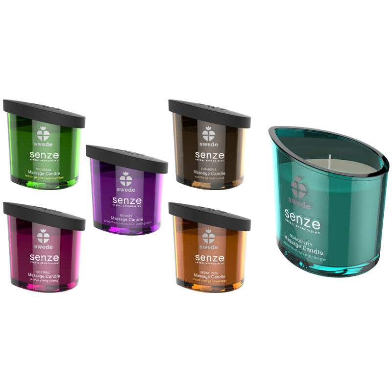 Bougie de massage Senze Ecstatic jasmin & ylang-ylang 50ml - Swede - SWEDE
