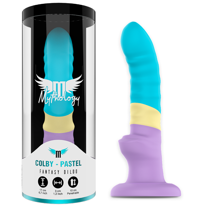 Gode Fantaisie Colby Pastel Taille M - Mythology - MYTHOLOGY FANTASY DILDO