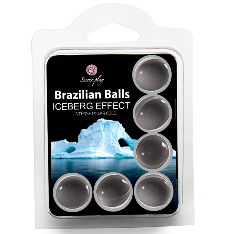 Secret Play – Boules de Massage Effet Froid x6