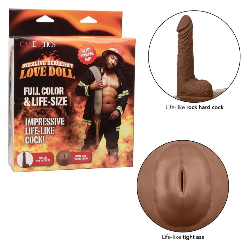 Poupée Gonflable Homme Sizzling Sergeant - CalExotics