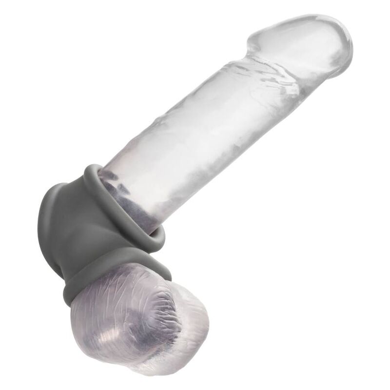Anneau Pénien Alpha Precision Double Anneau Gris - CalExotics