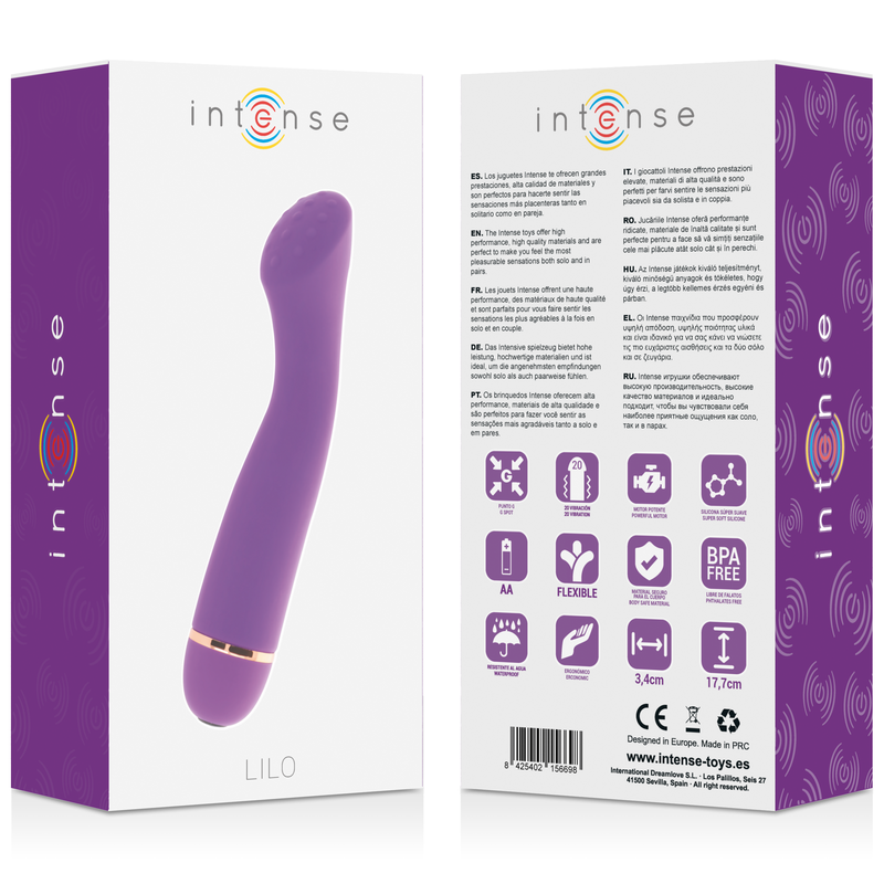 Vibromasseur Lilo 20 Vitesses Lila - Intense