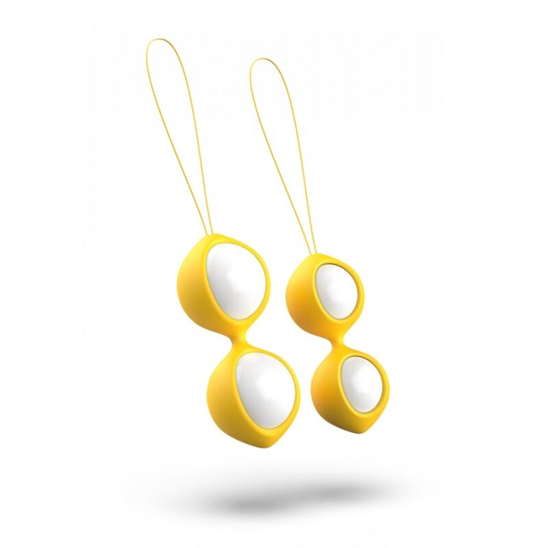 B Swish - 2 Boules de Geisha Bfit Classic - Jaune