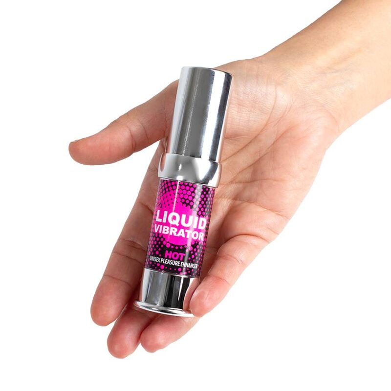 Secret Play - Gel Intime Effet Chauffant Parfum Fraise Liquid Vibrator - 15 ml