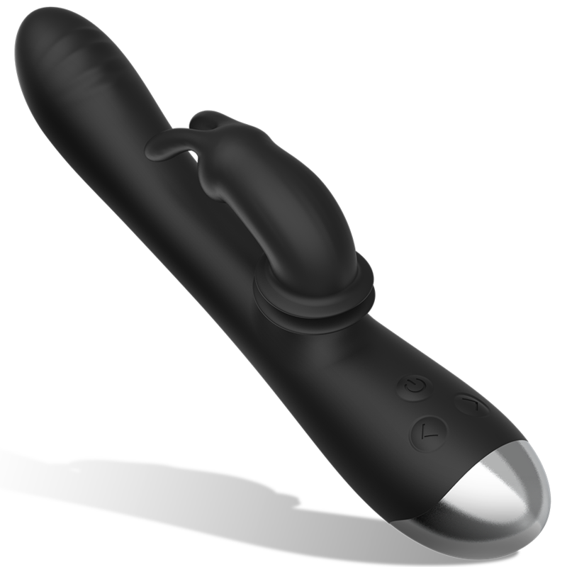 Stimulateur Rabbit Adam Rechargeable Noir - Black&Silver