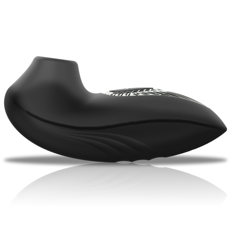 Stimulateur Clitoridien Drake Deluxe Sucking Vibe Noir - Black&Silver