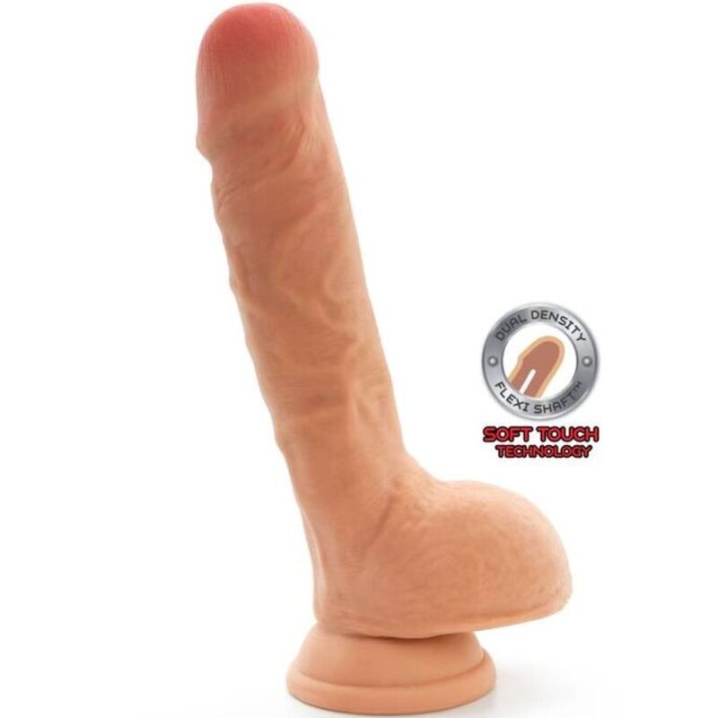 Gode Réaliste Get Real Double Densité 18cm Balles Chair