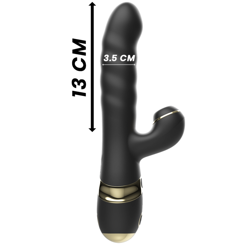 Vibrateur Double Stimulation Ibiza Up & Down - Aspiration