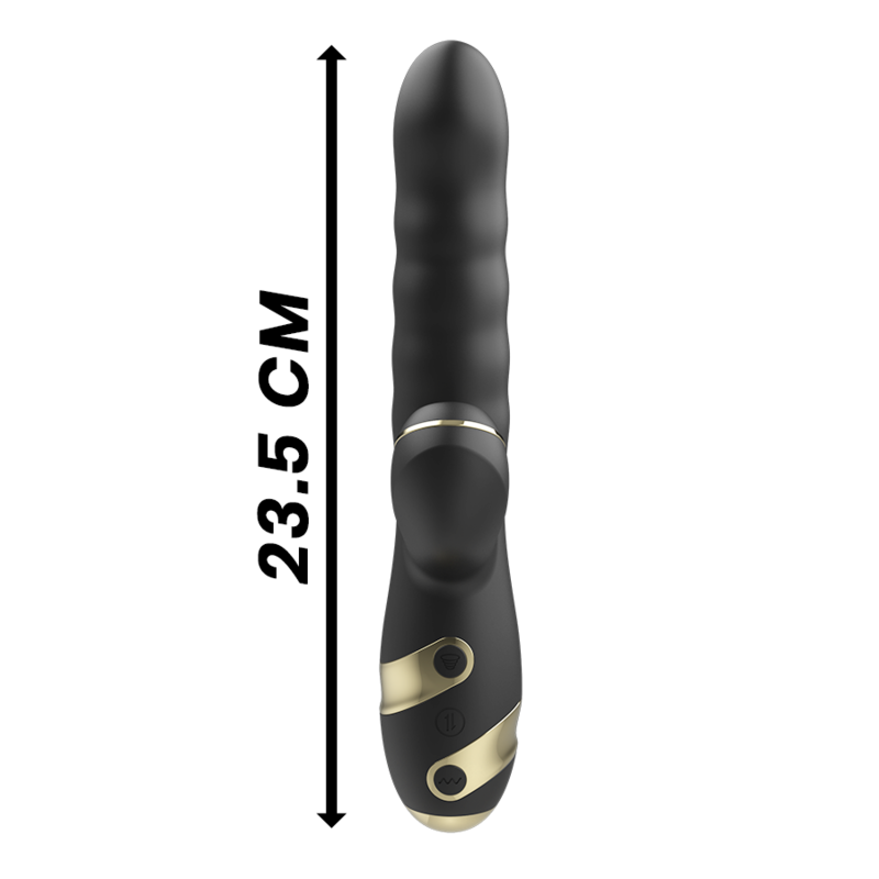 Vibrateur Double Stimulation Ibiza Up & Down - Aspiration