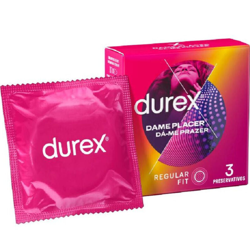 Préservatifs Texturés Durex Dame Plaisir Boîte 3 - Durex