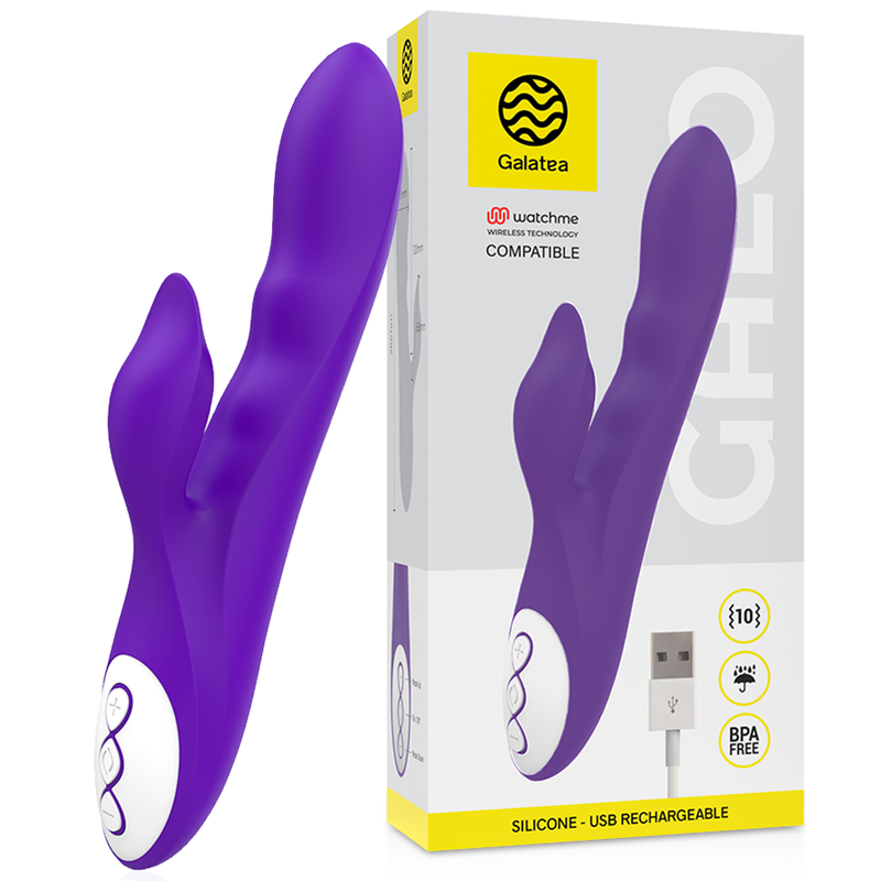 Vibrateur Rabbit Galo Lilas - Galatea - GALATEA