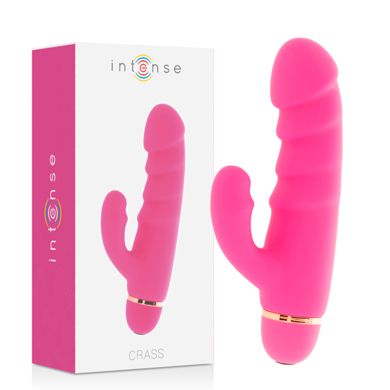 Vibromasseur Rabbit Intense Crass 20 Vitesses Rose - Intense