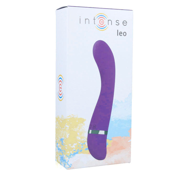 Vibrateur Leo Lilas Silicone Luxe - Intense