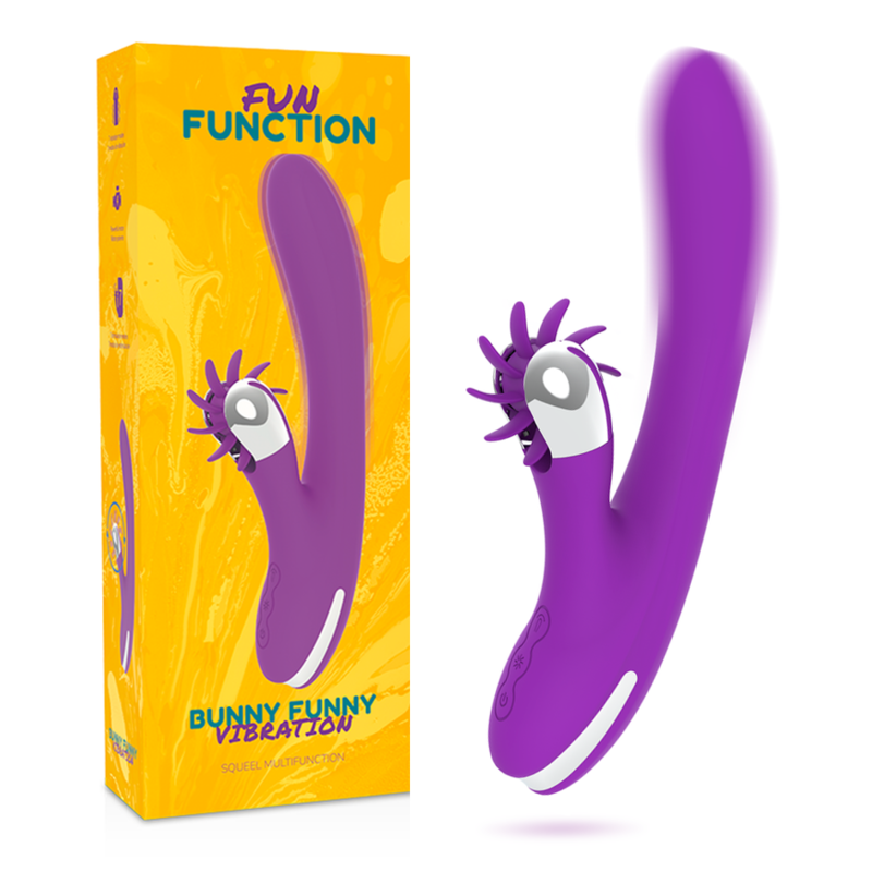 Stimulateur clitoridien Bunny Funny Vibration 2.0 - Fun Function - FUN FUNCTION