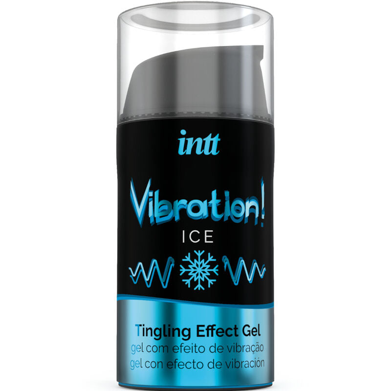 Gel Stimulant Vibration Ice Menthe 15ml - Intt