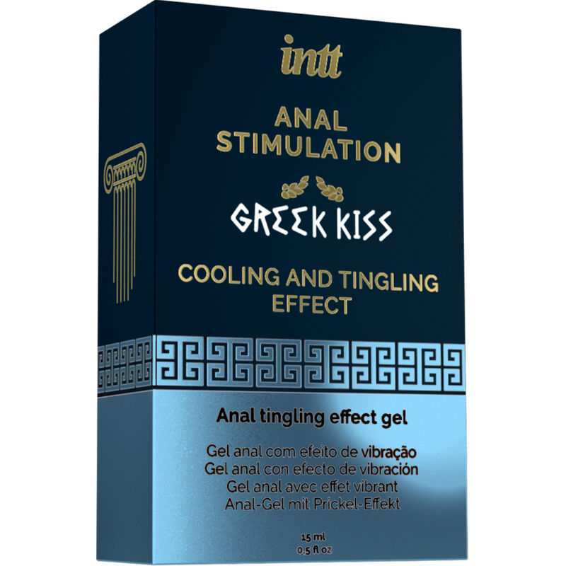Gel Stimulant Anal Greek Kiss Menthe 15ml - Intt