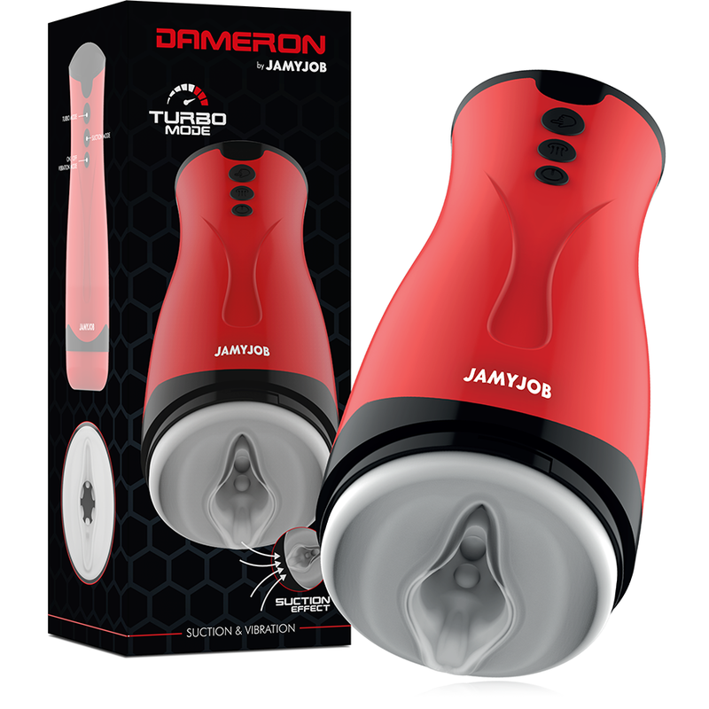 Masturbateur Jamyjob Dameron Aspiration et Vibration - Jamyjob
