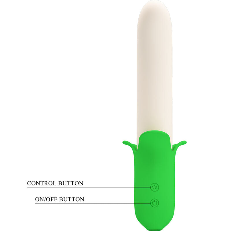 Vibromasseur Banana Knight Vert Clair - Pretty Love - PRETTY LOVE
