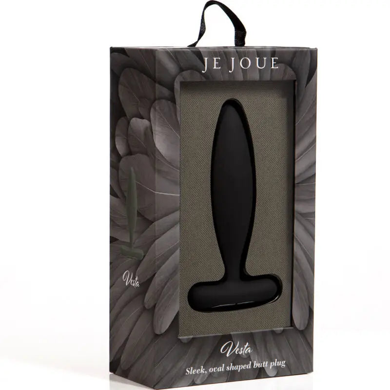 Je Joue - Plug Anal Vibrant Vesta - Noir