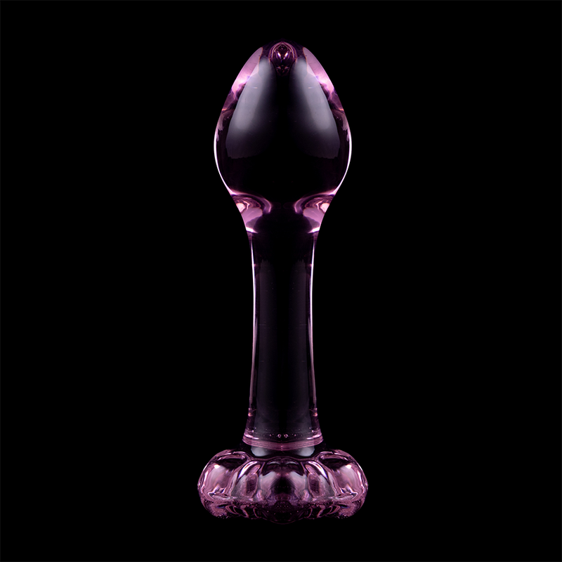 Plug Anal Nebula Modèle 2 Verre Transparent 11cm - Ibiza