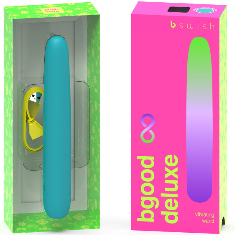 B Swish - Mini Vibro en Silicone Bgood Infinite Deluxe - Bleu