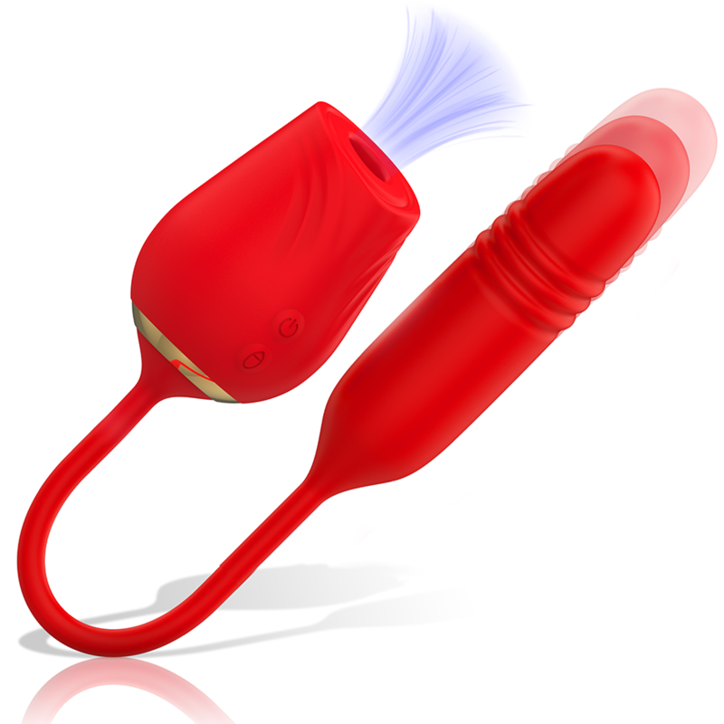 Vibromasseur double plaisir Mia Amalfi succion et vibration - Mia