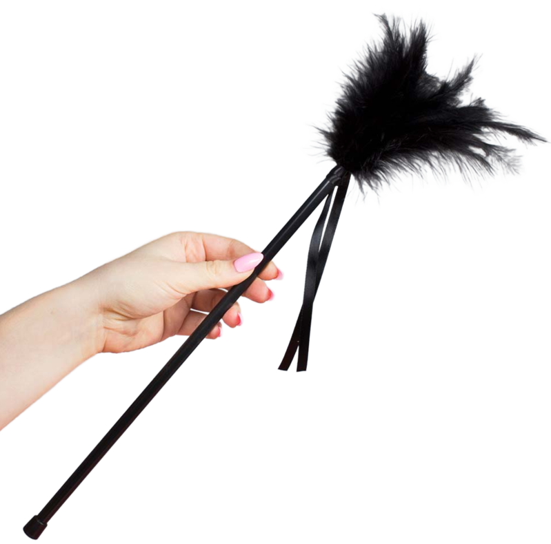 Secret Play - Plumeau Corps 40 cm - Noir