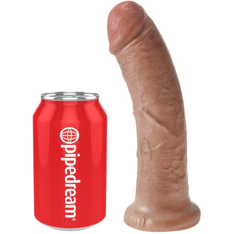 Gode Réaliste King Cock 19,5 cm Caramel - Pipedream
