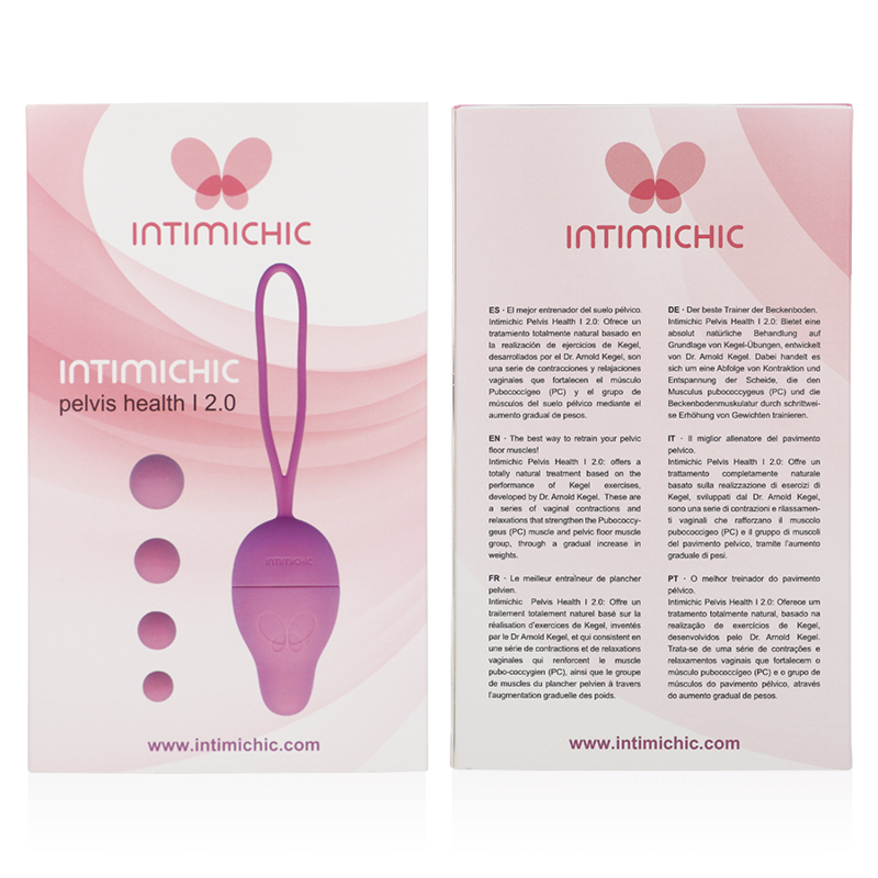 Intimichic – Kit Boules de Geisha Progressives pour le Plancher Pelvien Pelvis Health I