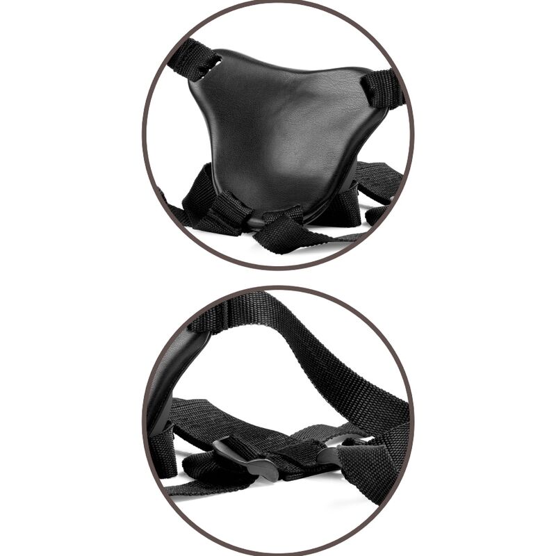 Harnais King Cock Elite avec Gode 17,8 cm - Pipedream