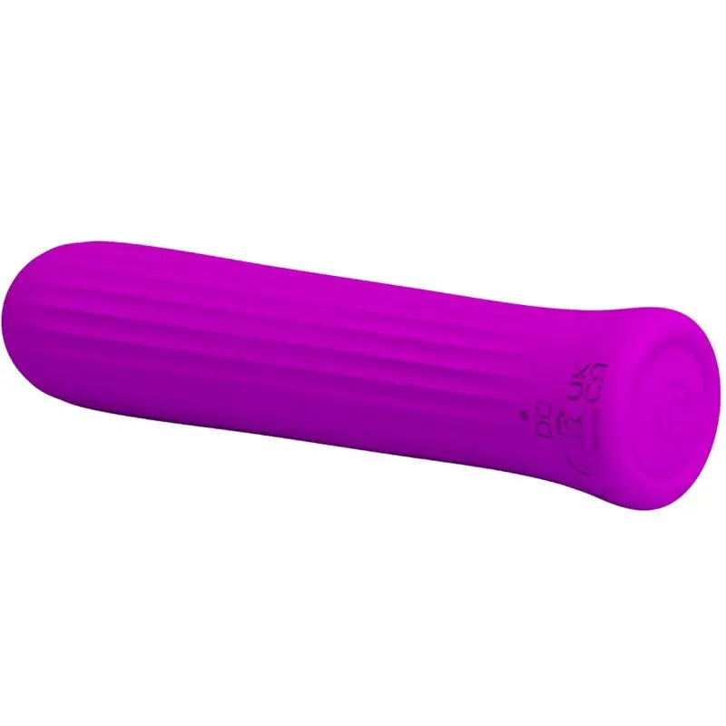 Pretty Love Mini Vibromasseur Blanche avec 12 Modes de Vibrations en Silicone Rose