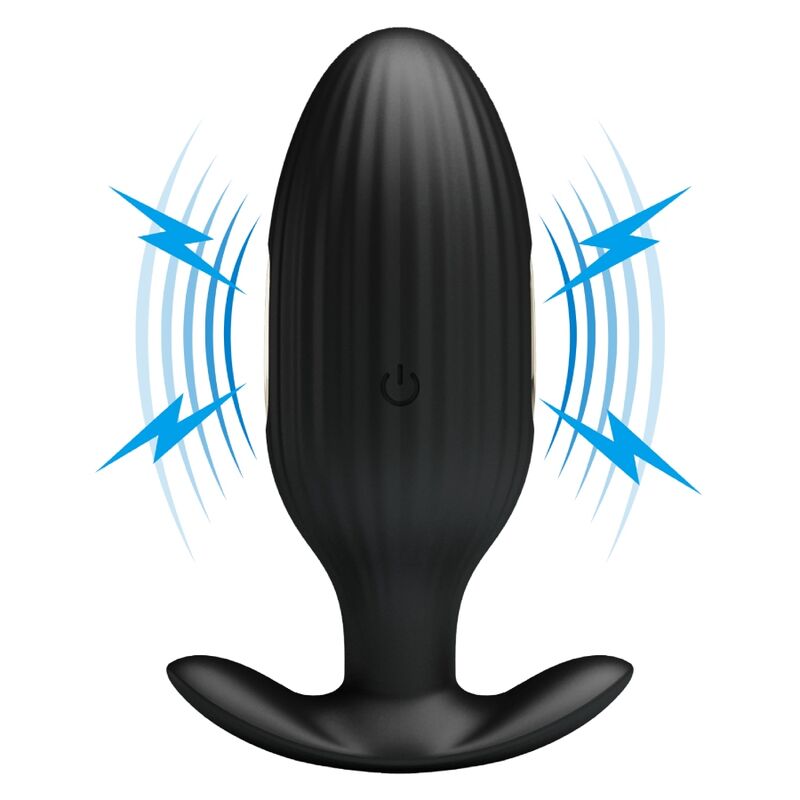 Plug Anal Vibrant Connecté Pretty Love Noir - Pretty Love