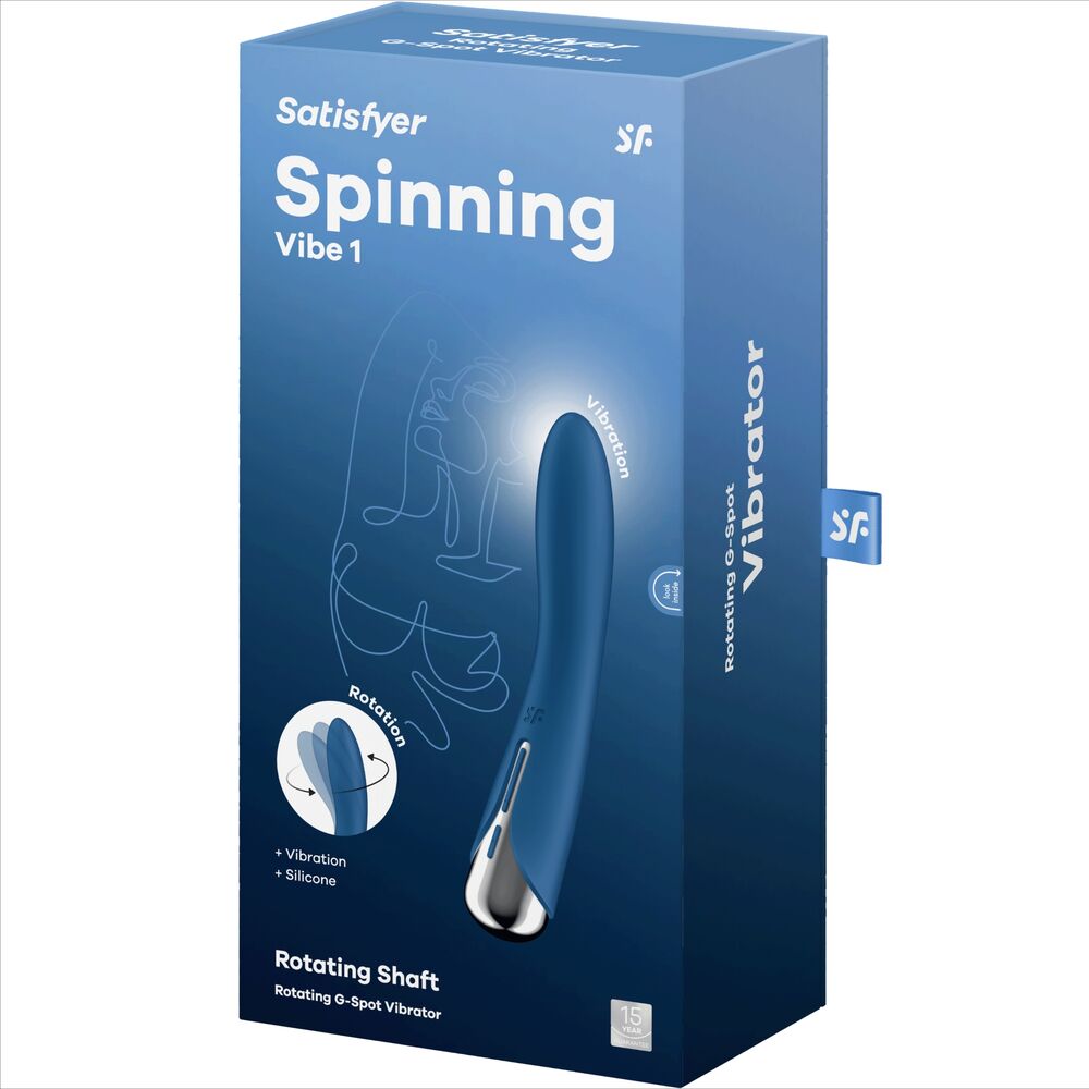 Vibromasseur Point G Spinning Vibe 1 Rotatif - Satisfyer