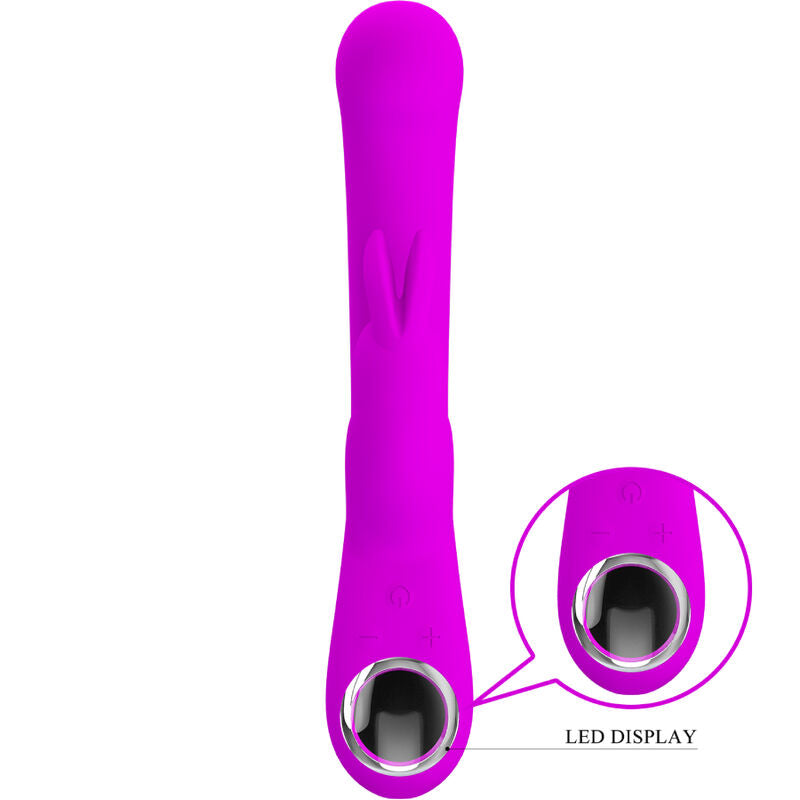 Vibromasseur Rabbit Pretty Love Double Stimulation Violet