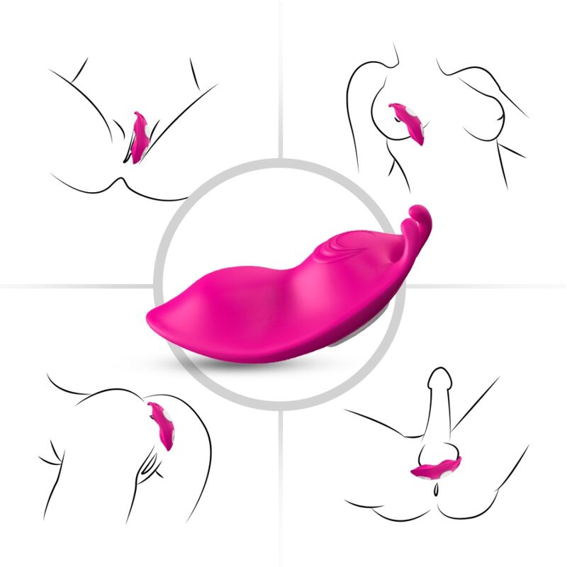 Culotte Vibrante Honeybee Wearable Fuchsia - Armony