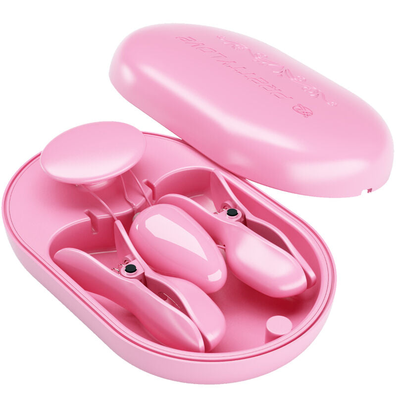 Pinces Électrostimulation Pretty Love Rose - Pretty Love - PRETTY LOVE FLIRTATION