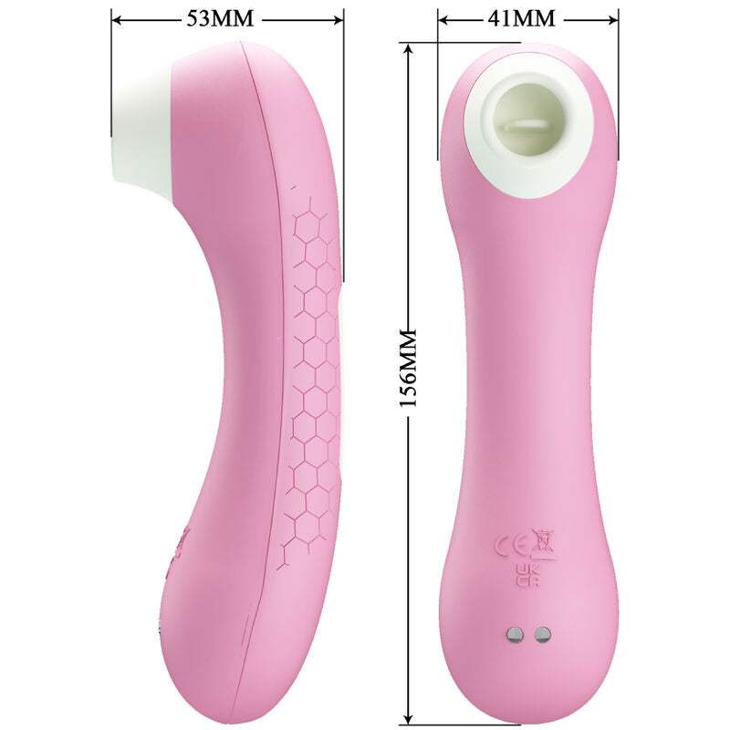 Stimulateur clitoridien Romance ventouse rose émeraude - Romance - ROMANCE