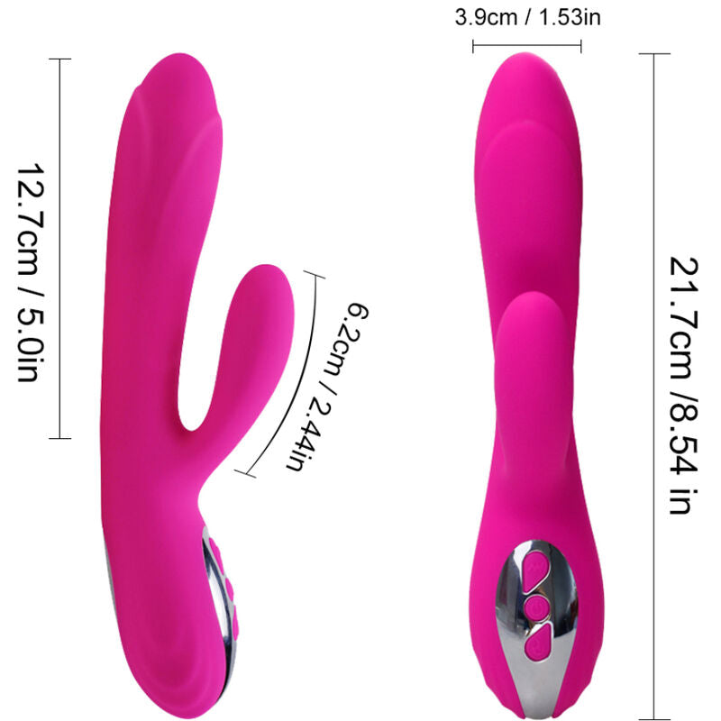 Vibromasseur chauffant flexible fuchsia - Armony - Armony
